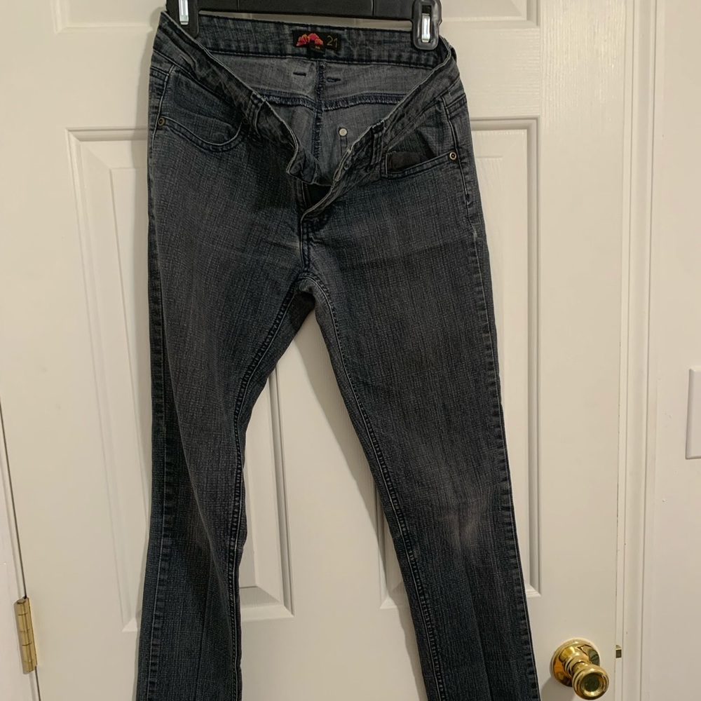 Grayish blue 21 jeans, size 26